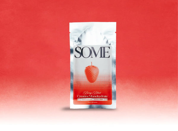 SOME Berry Blast creatine monohydrate pouch